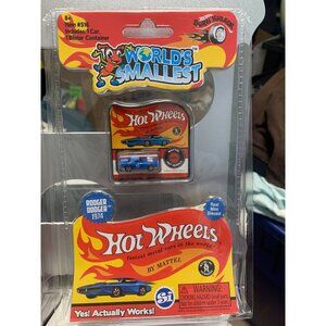 Worlds Smallest Hot Wheels 1974 Rodger Dodger Mini Diecast Car By Mattel